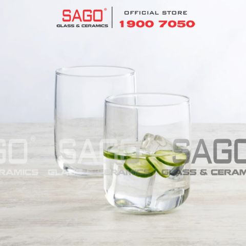  Pasabahce 1109520 - Ly thủy tinh Pasabahce Iconic Water Tumbler Glass 270ml | Nhập Khẩu Thổ Nhĩ Kỳ 