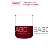  Pasabahce 1109520 - Ly thủy tinh Pasabahce Iconic Water Tumbler Glass 270ml | Nhập Khẩu Thổ Nhĩ Kỳ 