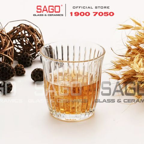  Pasabahce 1205819 - Ly thủy tinh Pasabahce Novalties Joy whiskey Glass 280ml | Nhập Khẩu Thổ Nhĩ Kỳ 