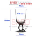  Pasabahce 44109 - Ly Thủy Tinh Pasabahce Irish Coffee 280ml | Nhập Khẩu Thổ Nhĩ Kỳ 