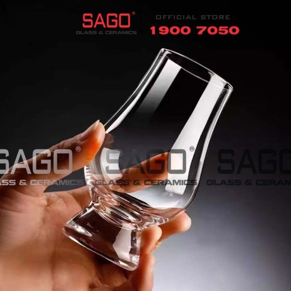  INS P1017 - Ly Thủy Tinh INS Whisky Glencairn Glass 200ml | Thủy Tinh Cao Cấp 