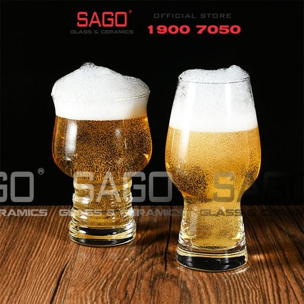  DELI J3469-1 - Ly Thủy Tinh Deli Craft Beer Glass 440ml | Thủy Tinh Cao Cấp 