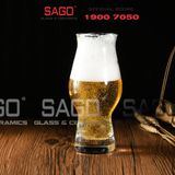  DELI J3469-2 - Ly Thủy Tinh Deli Craft Beer Glass 460ml | Thủy Tinh Cao Cấp 