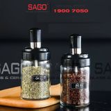  Hũ Thủy Tinh Gia Vị Có Thìa 250ml | Thủy Tinh Cao cấp 