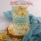 Hũ Thủy Tinh Kim Cương Đái Nhỏ Nắp Nhôm | Tùy Chọn Dung Tích 
