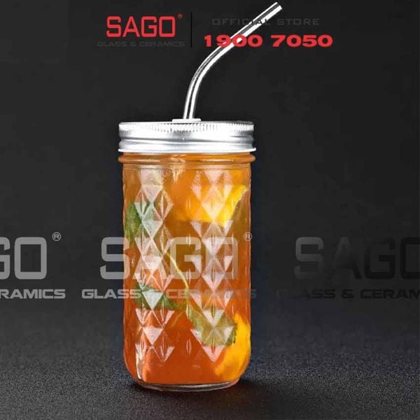  Hũ Thủy Tinh Kim Cương Đái Nhỏ Nắp Nhôm | Tùy Chọn Dung Tích 