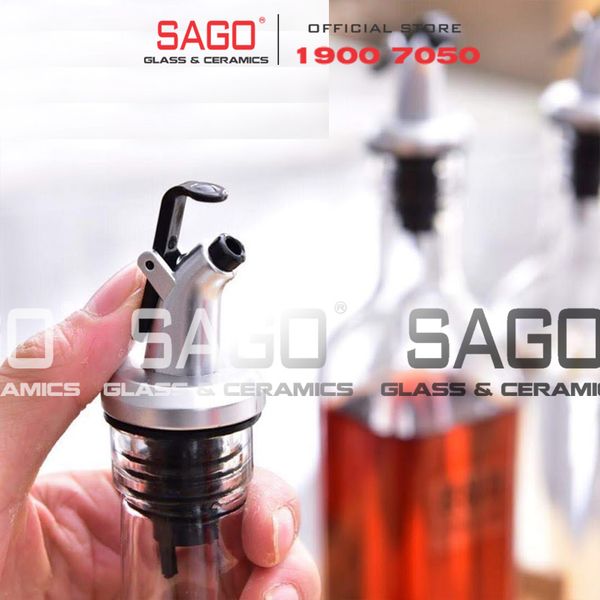  Chai Thủy Tinh Vuông 500ml Nắp Xịt Xì Dầu | Thủy Tinh Cao Cấp 