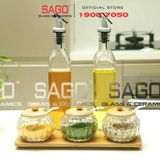  Chai Thủy Tinh Vuông 500ml Nắp Xịt Xì Dầu | Thủy Tinh Cao Cấp 