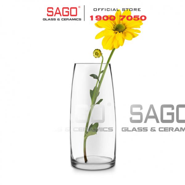  LIBBEY 9860965 - Bình Hoa Thủy Tinh Libbey Poppy Vase | Nhập Khẩu E.U 