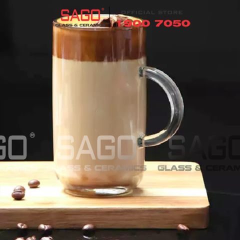  Pasabahce 1109513 - Ly Thủy Tinh Pasabahce Iconic Mug Glass 270ml | Nhập Khẩu Thổ Nhĩ Kỳ 