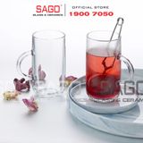  Pasabahce 1109513 - Ly Thủy Tinh Pasabahce Iconic Mug Glass 270ml | Nhập Khẩu Thổ Nhĩ Kỳ 