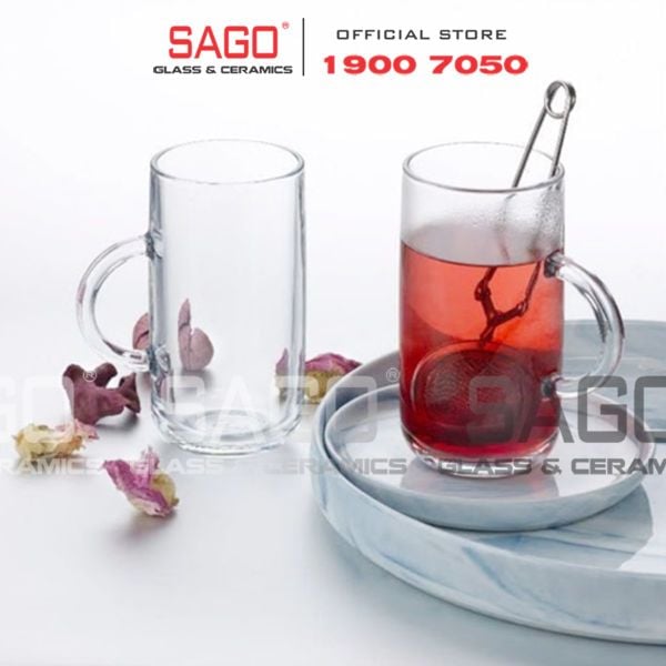 Pasabahce 1109513 - Ly Thủy Tinh Pasabahce Iconic Mug Glass 270ml | Nhập Khẩu Thổ Nhĩ Kỳ 