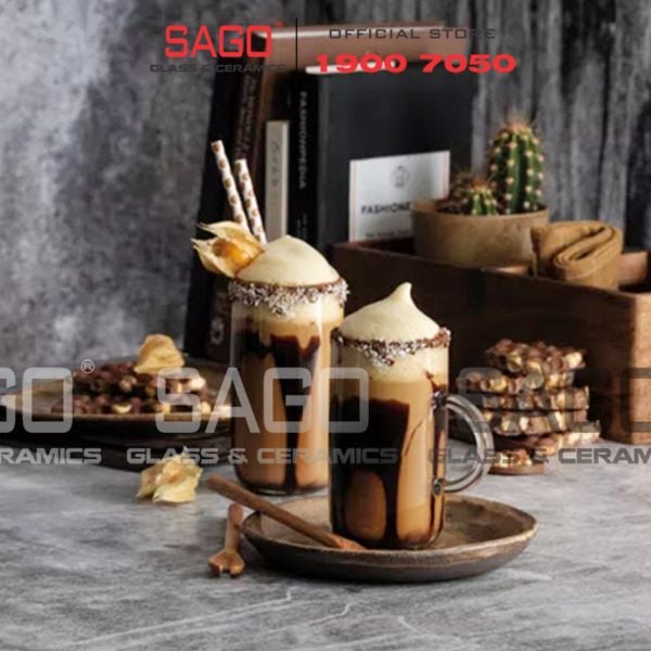  Pasabahce 1109513 - Ly Thủy Tinh Pasabahce Iconic Mug Glass 270ml | Nhập Khẩu Thổ Nhĩ Kỳ 