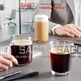  Pasabahce 1109816 - Ly Thủy Tinh Pasabahce Iconic Mug Glass 330ml | Nhập Khẩu Thổ Nhĩ Kỳ 