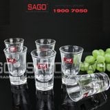  Deli EY3005 - Ly Thủy Tinh Deli Shot 35ml | Thủy Tinh Cao Cấp 