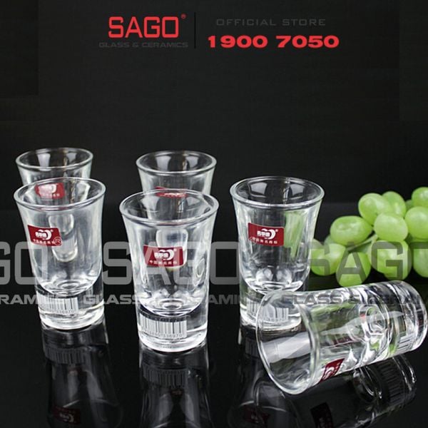  Deli EY3005 - Ly Thủy Tinh Deli Shot 35ml | Thủy Tinh Cao Cấp 