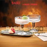  INS JYBDL-2 - Ly Thủy Tinh Có Chân Strip Cocktail Glass 170ml | Thủy Tinh Cao Cấp 