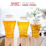  BLD-10L- Bình Thủy Tinh Lạc Đà 10.0 Lít | Tùy Chọn Có hoặc không vòi 