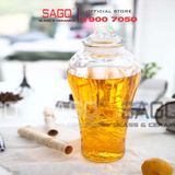  BLD-5L- Bình Thủy Tinh Lạc Đà 5.0 Lít | Tùy Chọn Có hoặc không vòi 