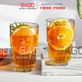  LIBBEY 16078 - Ly Thủy Tinh Libbey LINQ White Beverage 355ml | Thủy Tinh Cường Lực Cao Cấp 