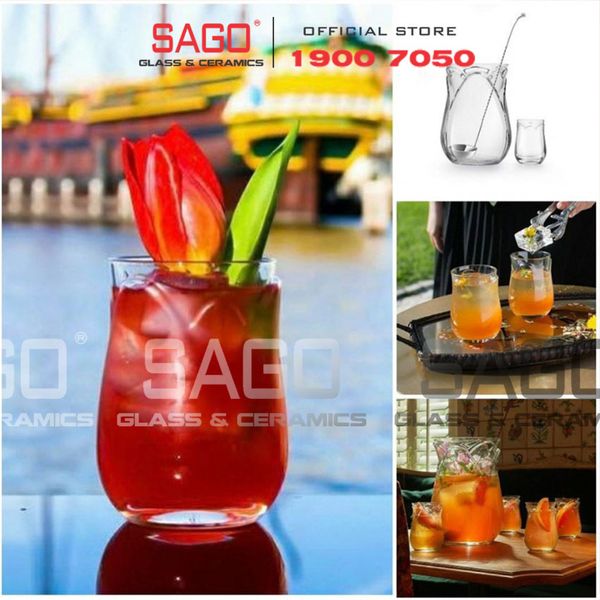  LIBBEY 824476 - Ly Thủy Tinh Libbey Tulip Tumber 250ml | Nhập Khẩu E.U 