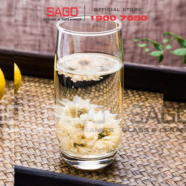  Ocean B13013 - Ly Thủy Tinh Ocean Ivory Hi Ball 370ml | Nhập Khẩu Thái Lan 