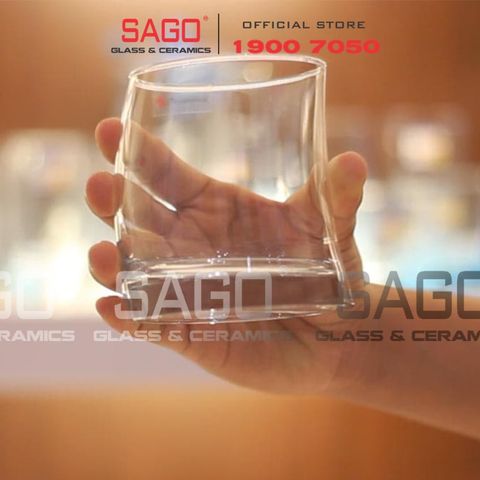  Pasabahce 1092280 - Ly Thủy Tinh Pasabahce Penguen Whiskey Glass 370ml | Nhập Khẩu Thổ Nhĩ Kỳ 