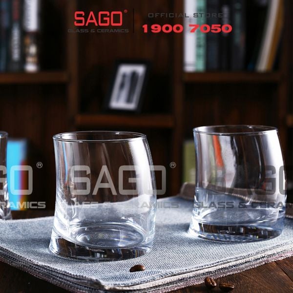  Pasabahce 1092280 - Ly Thủy Tinh Pasabahce Penguen Whiskey Glass 370ml | Nhập Khẩu Thổ Nhĩ Kỳ 