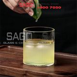 Ocean B24608 - Ly Thủy Tinh Ocean Pulse Rock Glass 235ml | Nhập Khẩu Thái Lan 