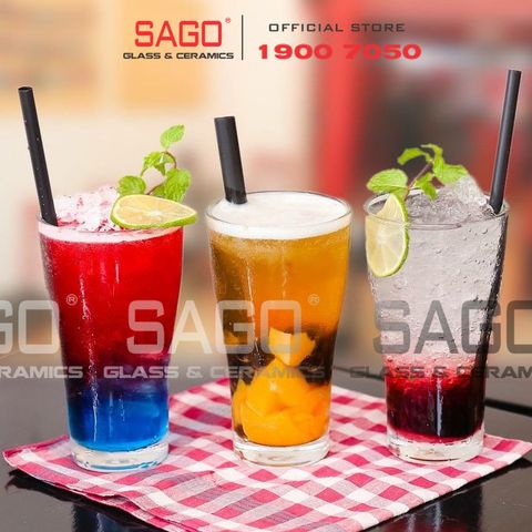  Union 320 - Ly Thủy Tinh Union Conical Super Tumber Glass 375ml | Thủy Tinh Cao Cấp Nhập Khẩu Thái Lan 