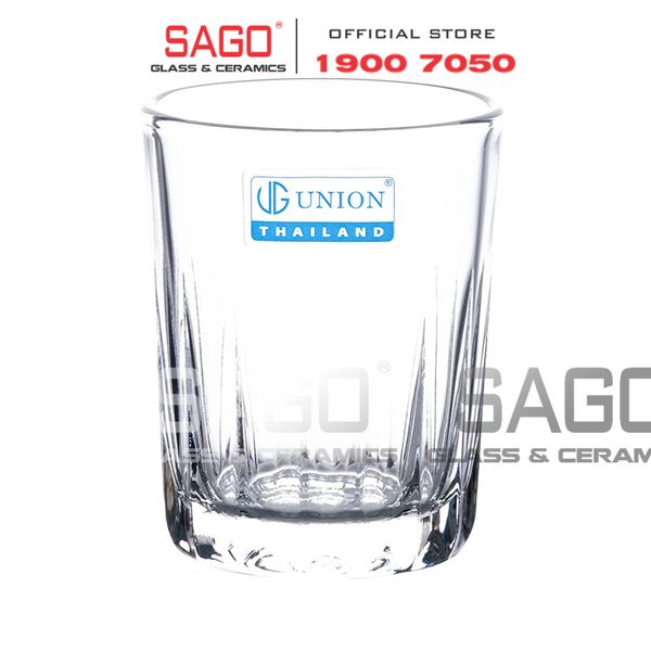  Union 351 - Ly Thủy Tinh Union Stripes Shot Glass 55ml | Thủy Tinh Cao Cấp Nhập Khẩu Thái Lan 