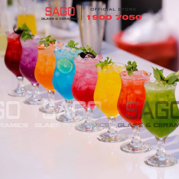  Deli MT12TU - Ly Thủy Tinh Deli Poco 360ml | Thủy Tinh Cao Cấp 