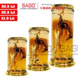  PH 30.8 - Binh Sâm Trụ Phú Hòa 30.8 Lít | Bình Sâm Cao Cấp Việt Nam 