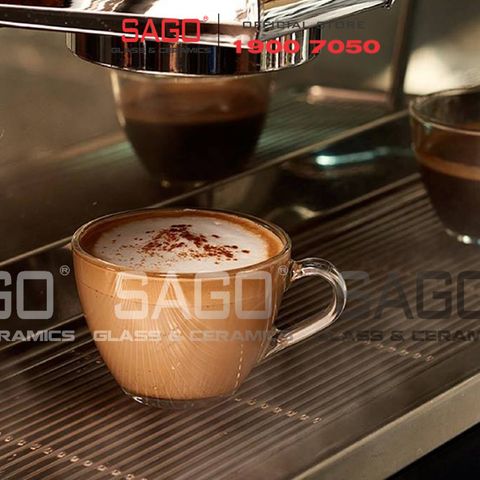  Union 310/325 - Bộ Tách Thủy Tinh Union Cosmo Tea Cup Glass 220ml | Thủy Tinh Cao Cấp Nhập Khẩu Thái Lan 