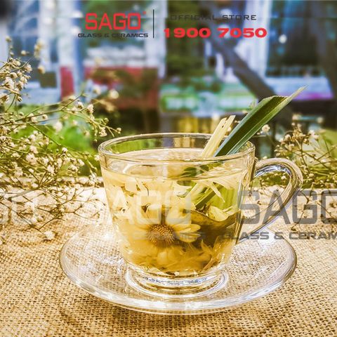  Union 392/325 - Bộ Tách Thủy Tinh Union Kenya Cup Coffee Glass 247ml | Thủy Tinh Cao Cấp Nhập Khẩu Thái Lan 