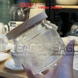  DELI HMF-G26 - Hũ Thủy Tinh Delisoga Vintage Wooden Lid Jar Glass Nắp Gỗ | Tùy Chọn Dung Tích Và Họa Tiết 