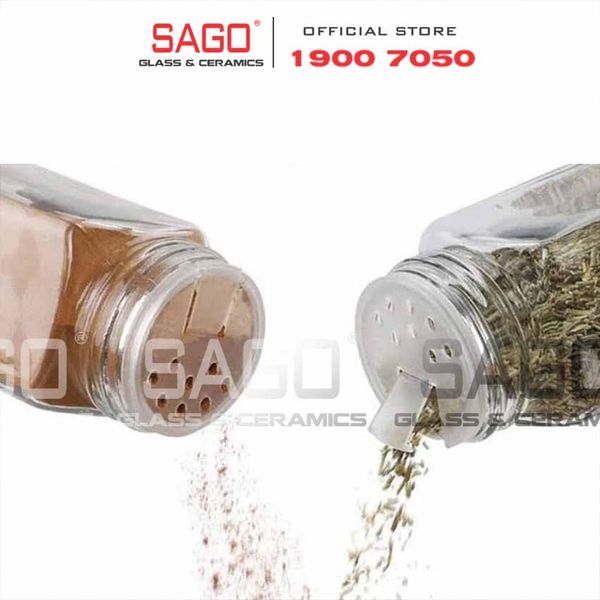  Hũ Thủy Tinh Gia Vị 100ml Nắp Nhôm | Thủy Tinh Cao Cấp 