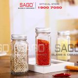  Hũ Thủy Tinh Gia Vị 100ml Nắp Nhôm | Thủy Tinh Cao Cấp 