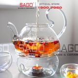  Wilmax England 888816/A - Bình Trà Thủy Tinh Wilmax Thermo Tea Pot 600ml | Thủy Tinh Cao Cấp Chịu Nhiệt 