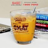  Union 338 - Ly Thủy Tinh Union Neo Rock Glass 260ml | Thủy Tinh Cao Cấp Nhập Khẩu Thái Lan 