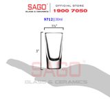 LIBBEY 1709712 - Ly Thủy Tinh Libbey Tequila Shooter 30ml | Nhập Khẩu E.U 
