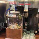  VSM V5296G20 - Bình Nước Thủy Tinh Tái Chế Vidrios San Miguel BEVERAGE AUTHENTIC 6.0 Lít | Nhập Khẩu Tây Ban Nha 