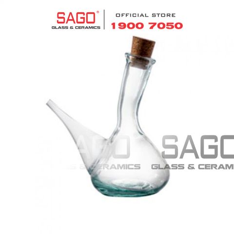  VSM V4227_2.1 - Bình Thủy Tinh Tái Chế Vidrios San Miguel PORRON MAQUINA T/CORCHO 125ml | Nhập Khẩu Tây Ban Nha 