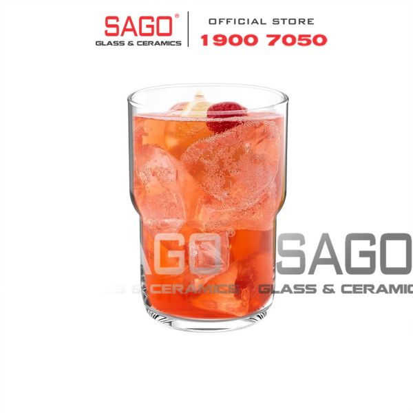  Ocean B24516 - Ly Thủy tinh Ocean  Modular Hi Ball 460ml | Nhập Khẩu Thái Lan 