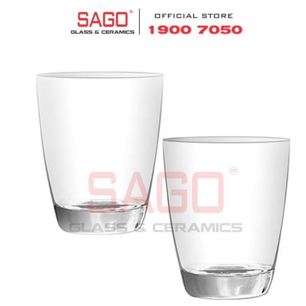  Union 338 - Ly Thủy Tinh Union Neo Rock Glass 260ml | Thủy Tinh Cao Cấp Nhập Khẩu Thái Lan 