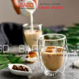  Wilmax England 888730/A - Ly Thủy Tinh 2 lớp Wilmax England Thermo 150ml | Thủy Tinh Cao Cấp Chịu Nhiệt 