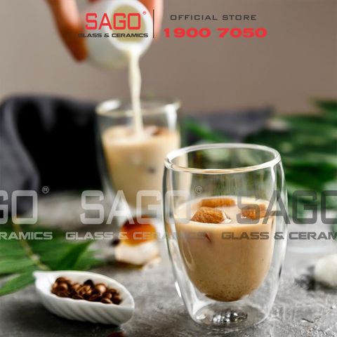  Wilmax England 888730/A - Ly Thủy Tinh 2 lớp Wilmax England Thermo 150ml | Thủy Tinh Cao Cấp Chịu Nhiệt 