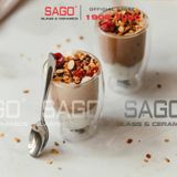  Wilmax England 888730/A - Ly Thủy Tinh 2 lớp Wilmax England Thermo 150ml | Thủy Tinh Cao Cấp Chịu Nhiệt 