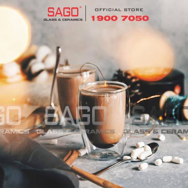  Wilmax England 888730/A - Ly Thủy Tinh 2 lớp Wilmax England Thermo 150ml | Thủy Tinh Cao Cấp Chịu Nhiệt 