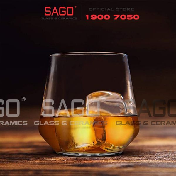  Pasabahce 420184 - Ly Thủy Tinh Pasabahce Allegra Whisky Glass 345ml | Nhập Khẩu Thổ Nhĩ Kỳ 